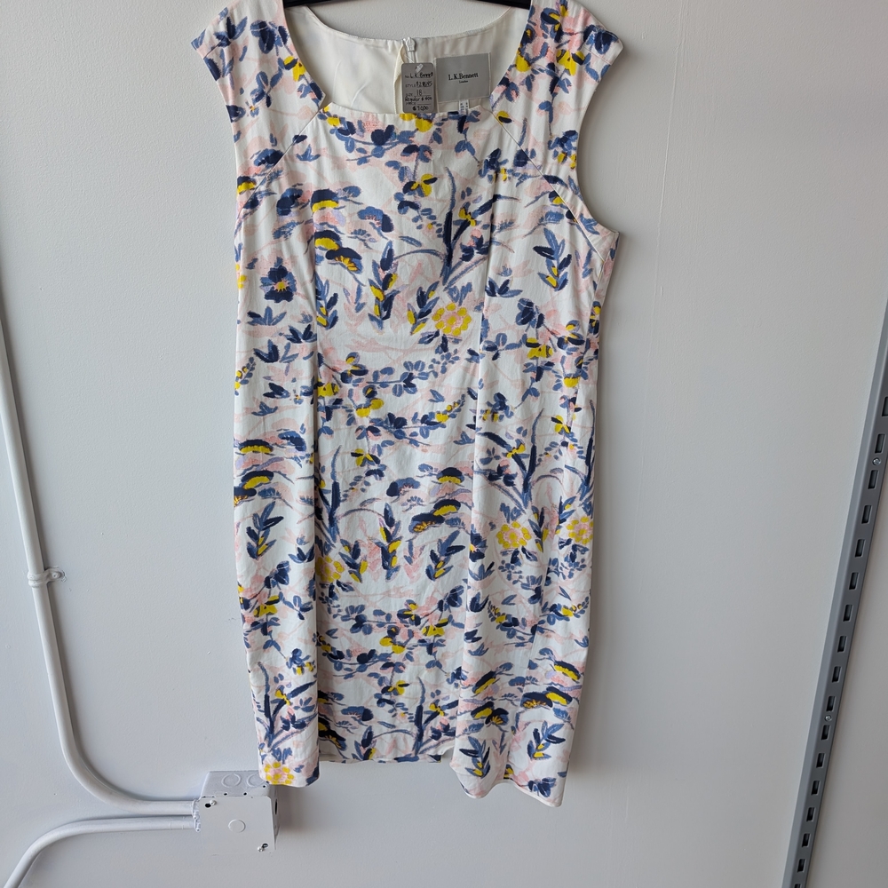 LK Bennett Floral Mini Dress - Multicolor